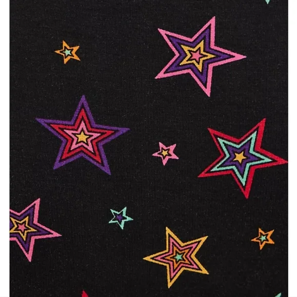SKATER DRESS - SUPER SOFT STARS BLACK SIZE 00 - Picture 5 of 11